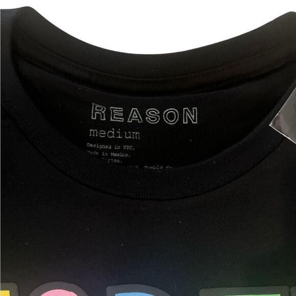 Reason Stop The Spread Short Sleeve Tee With Matching Mask - Picture 3 of 4